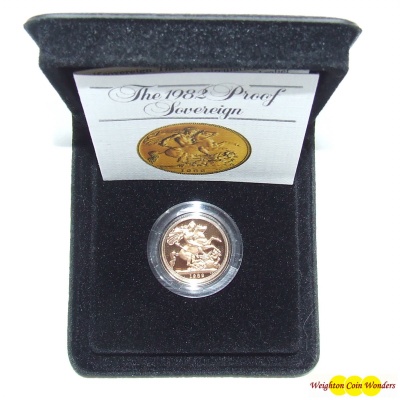 (image for) 1982 Gold Proof Sovereign